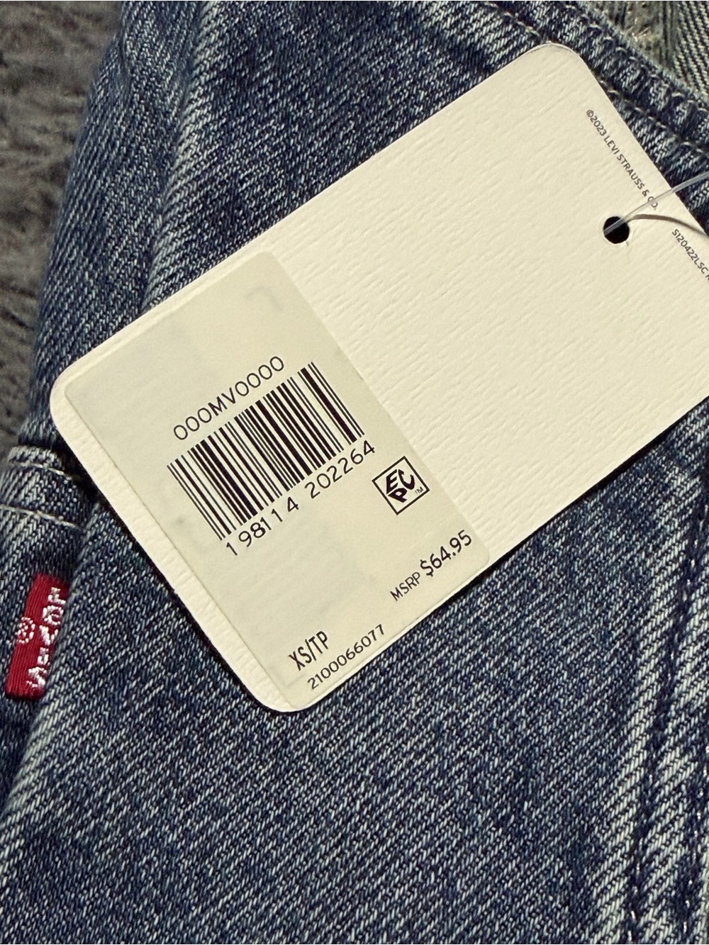 Levis Denim Halter Top - Picture 6 of 6